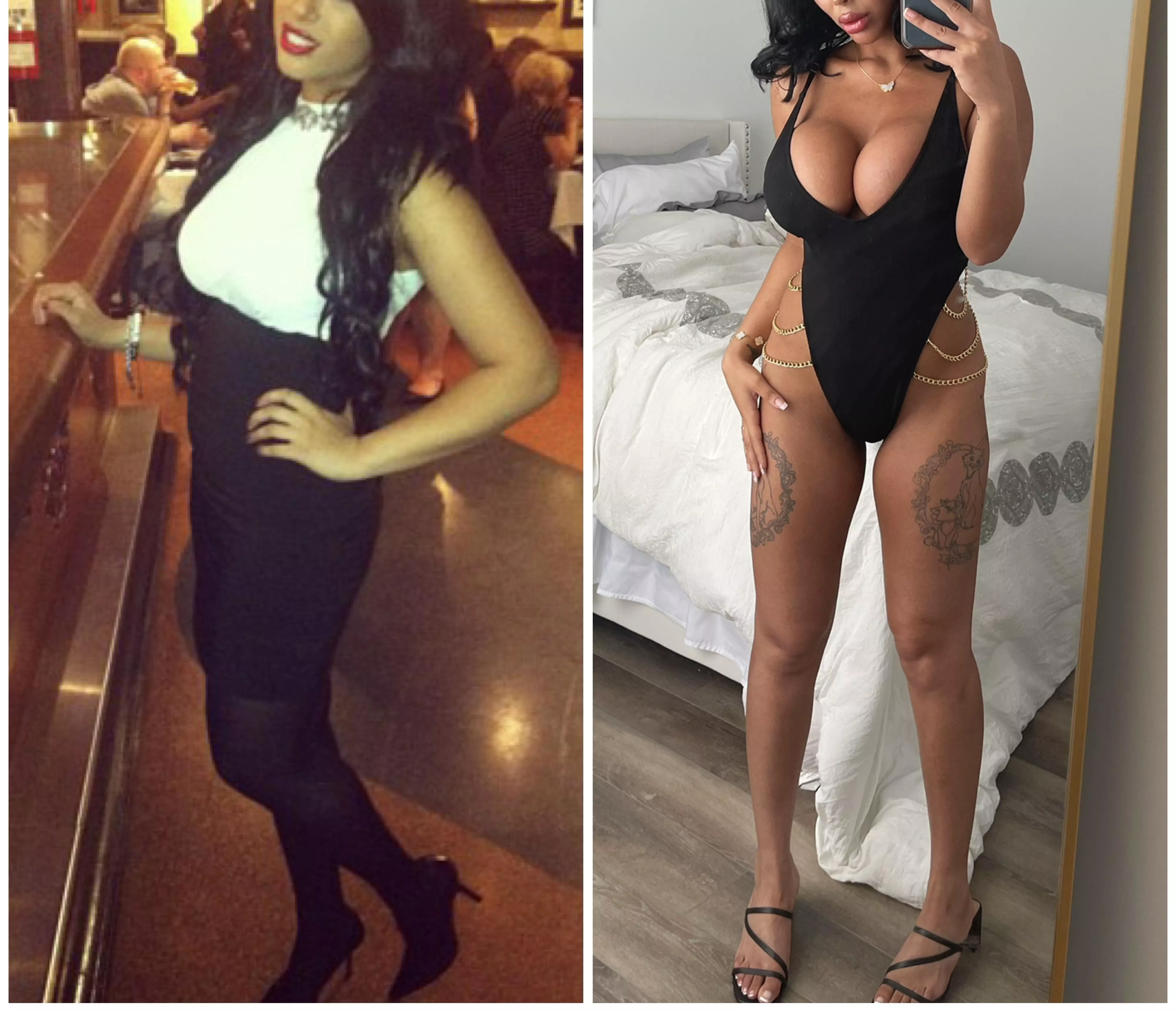 10 year bimbofication progress, what do you think? posted by femmeparallel