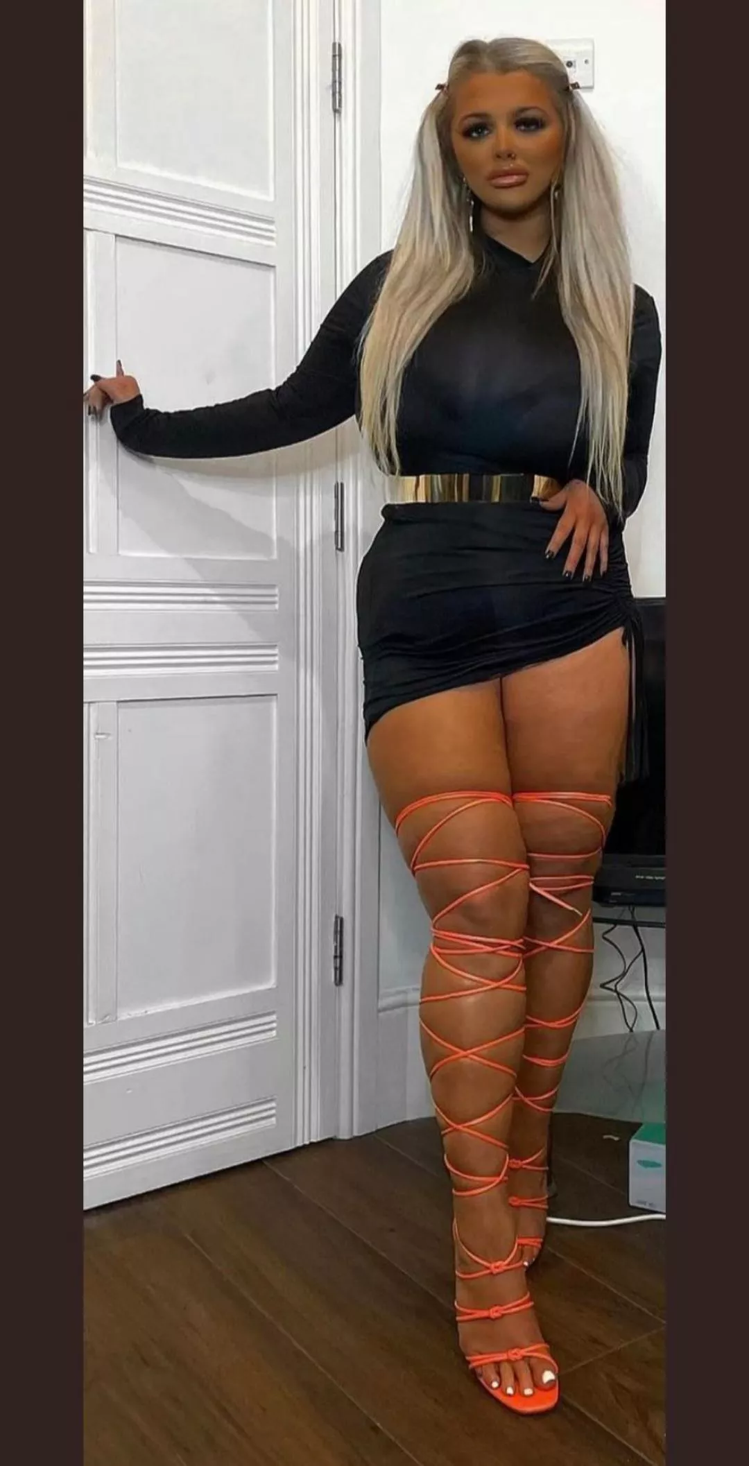 100% perfect thicc chav, this is heaven posted by camo_feet