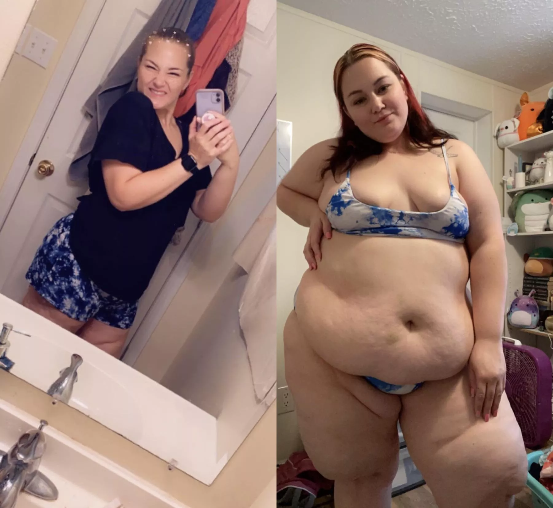 130 weight gain and counting 😉 posted by NannyNarwhal