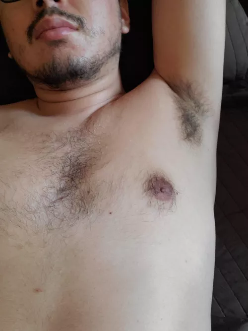 14 hour shift at the warehouse. My pits are ripe by joncruz109