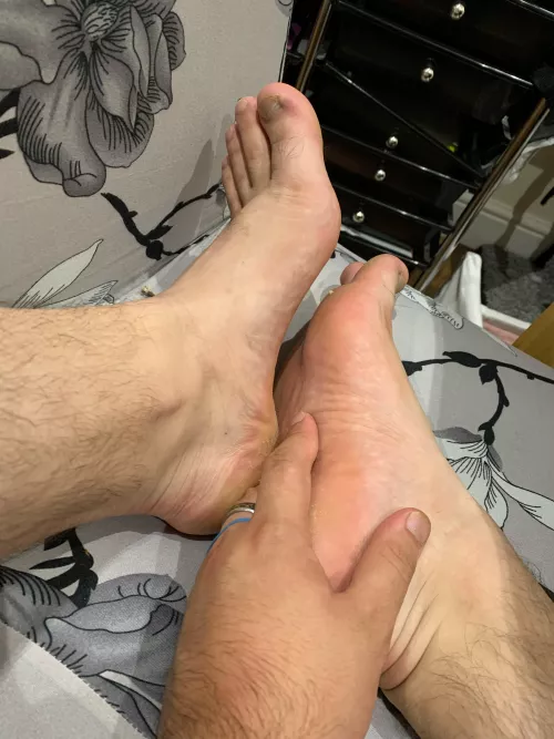 14 hour shift today, they’re smelling pretty pungent. Anyone wanna take it all in? Dms open by TrainerDeaco