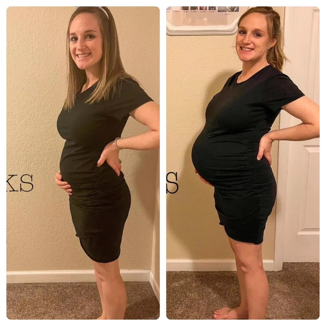 14 weeks to 34 weeks with baby #2! by preggyallie