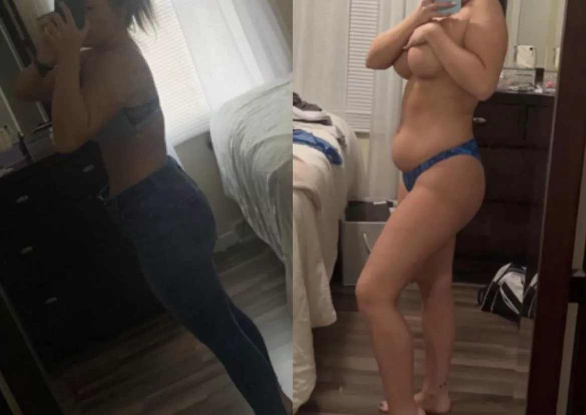 😈14 wks preggo… even more horny and naughty 💋 posted by Reneexx04