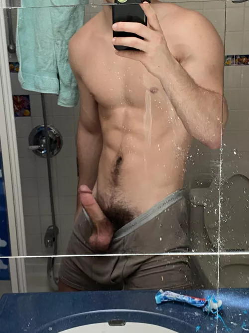 [19] My balls hold down my underwear by Armored_Stallion