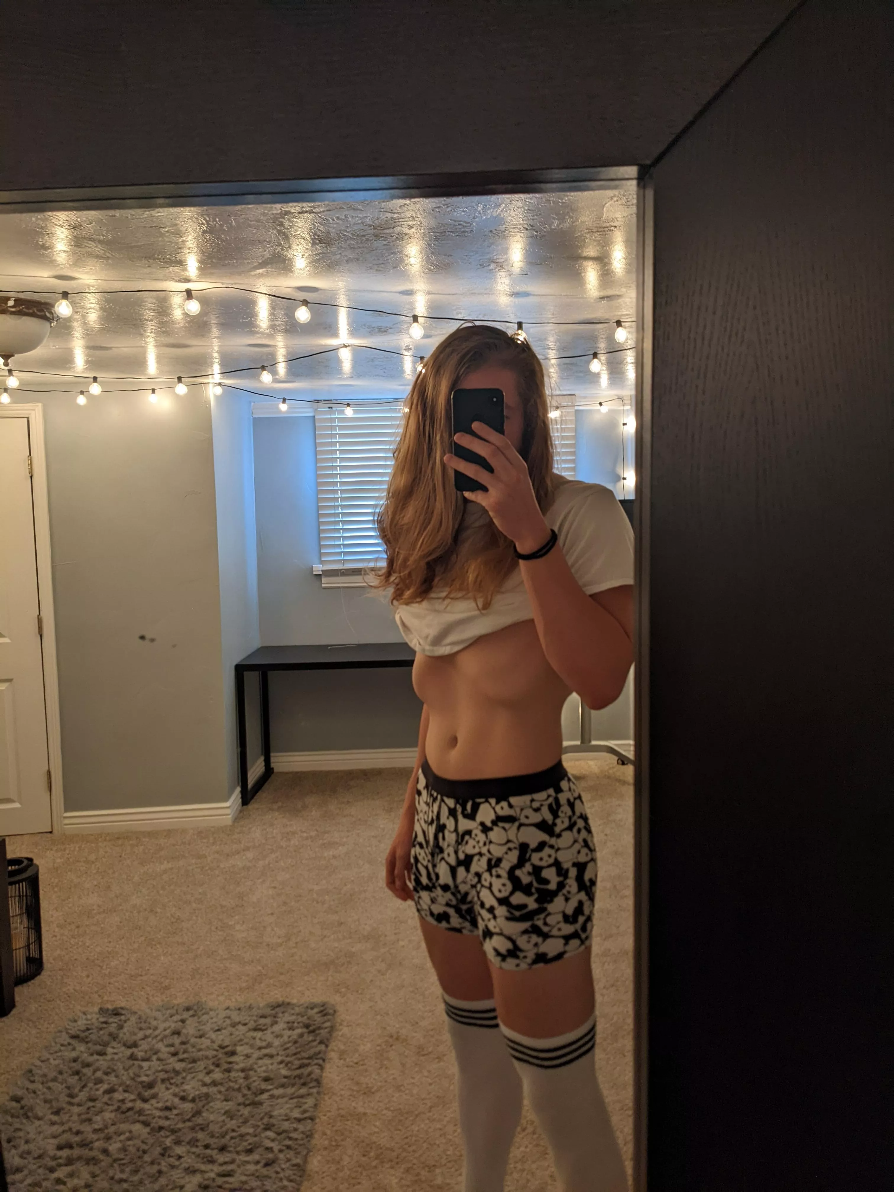 [19] Panda Boyshorts 🤍🖤🤍 posted by xxDandyLionGirlxx