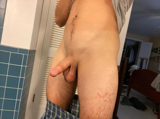 19 years old and freshly shaven by lukeriley10