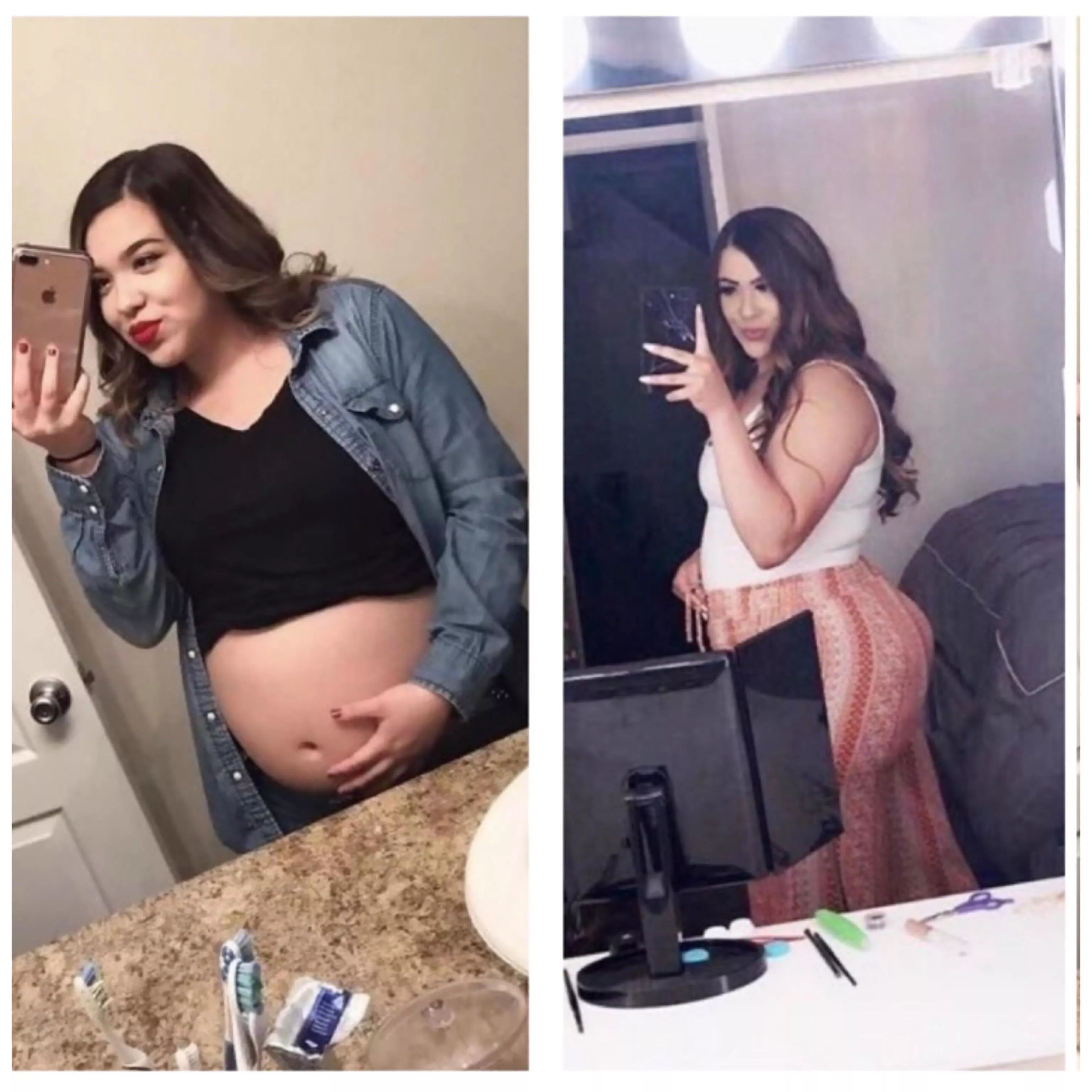 [19F] Pregnancy made me THICK!! 😳🥵🤰🏻🍑 posted by 2Pretty4u7