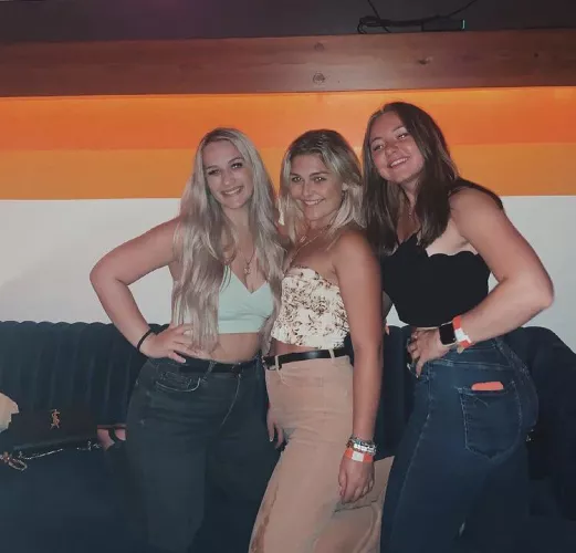 2 blondes and a brunette….. by MaleficentWeb3682