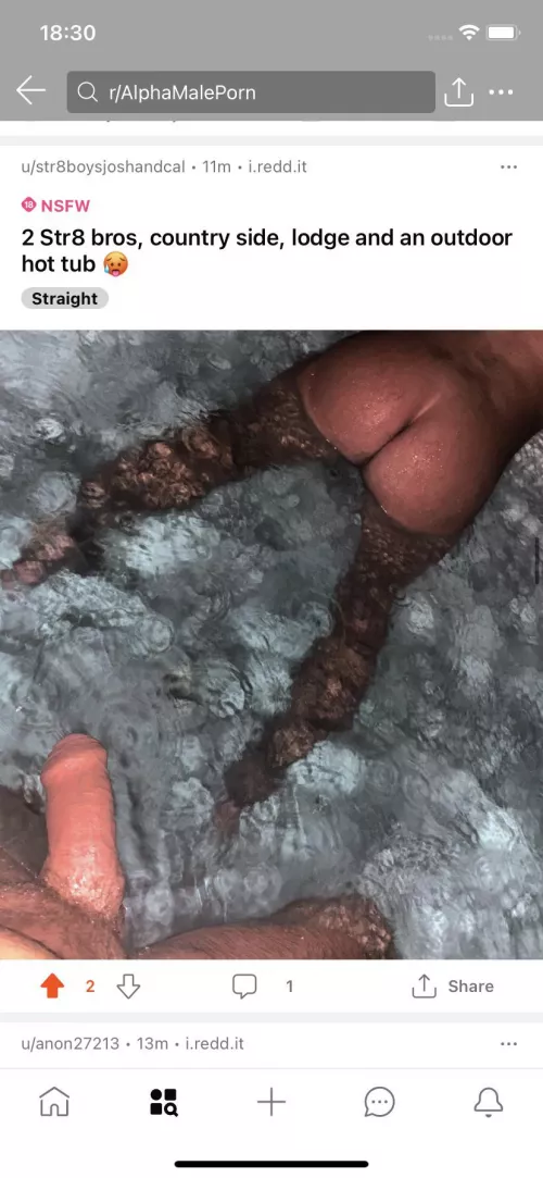 2 Str8 bros, country side, lodge and an outdoor hot tub 🥵[30] [31] 💲💲💲 by str8boysjoshandcal