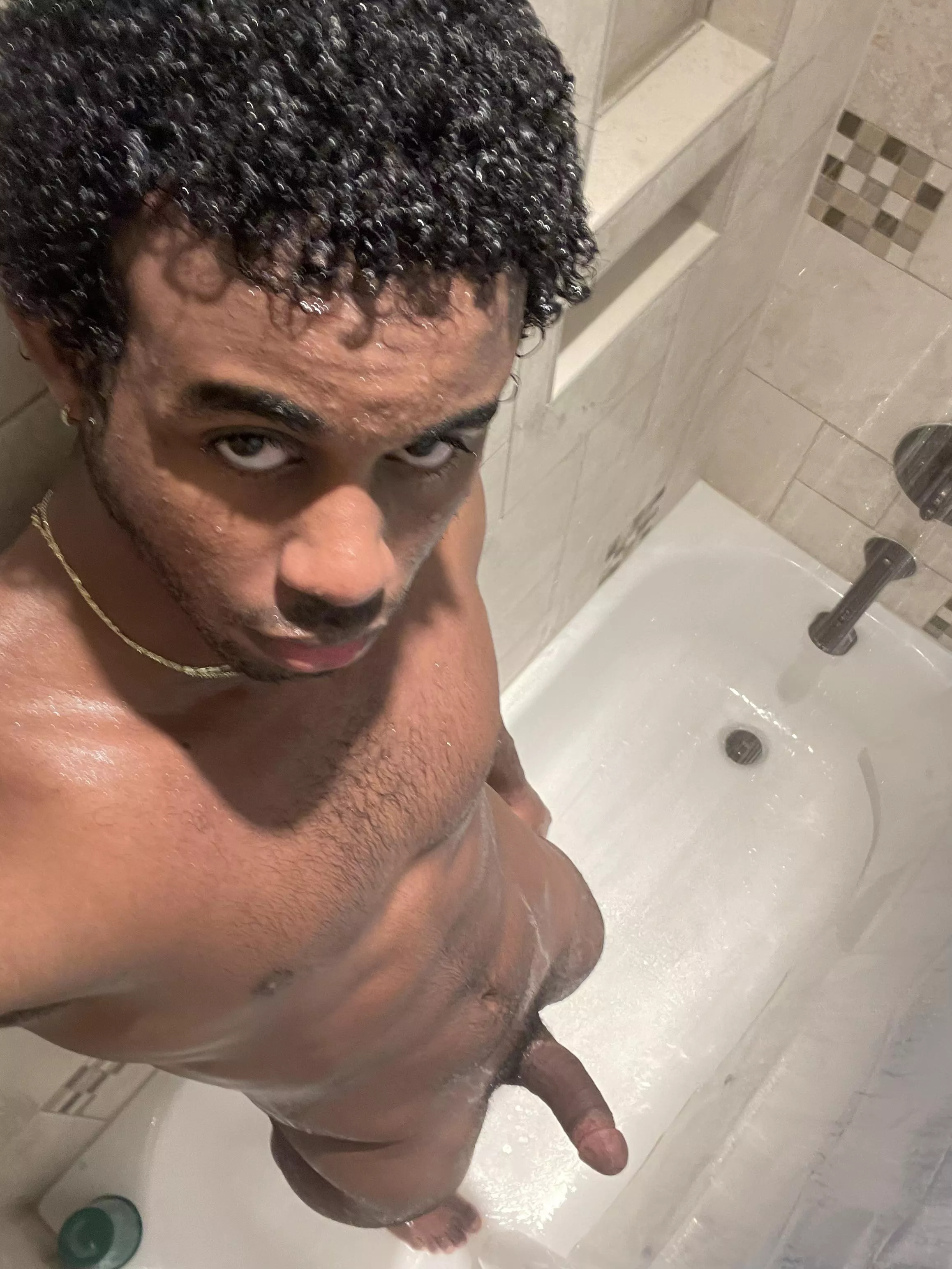 [20] showering at your place… if that’s okay with you? posted by ethiopian_kid