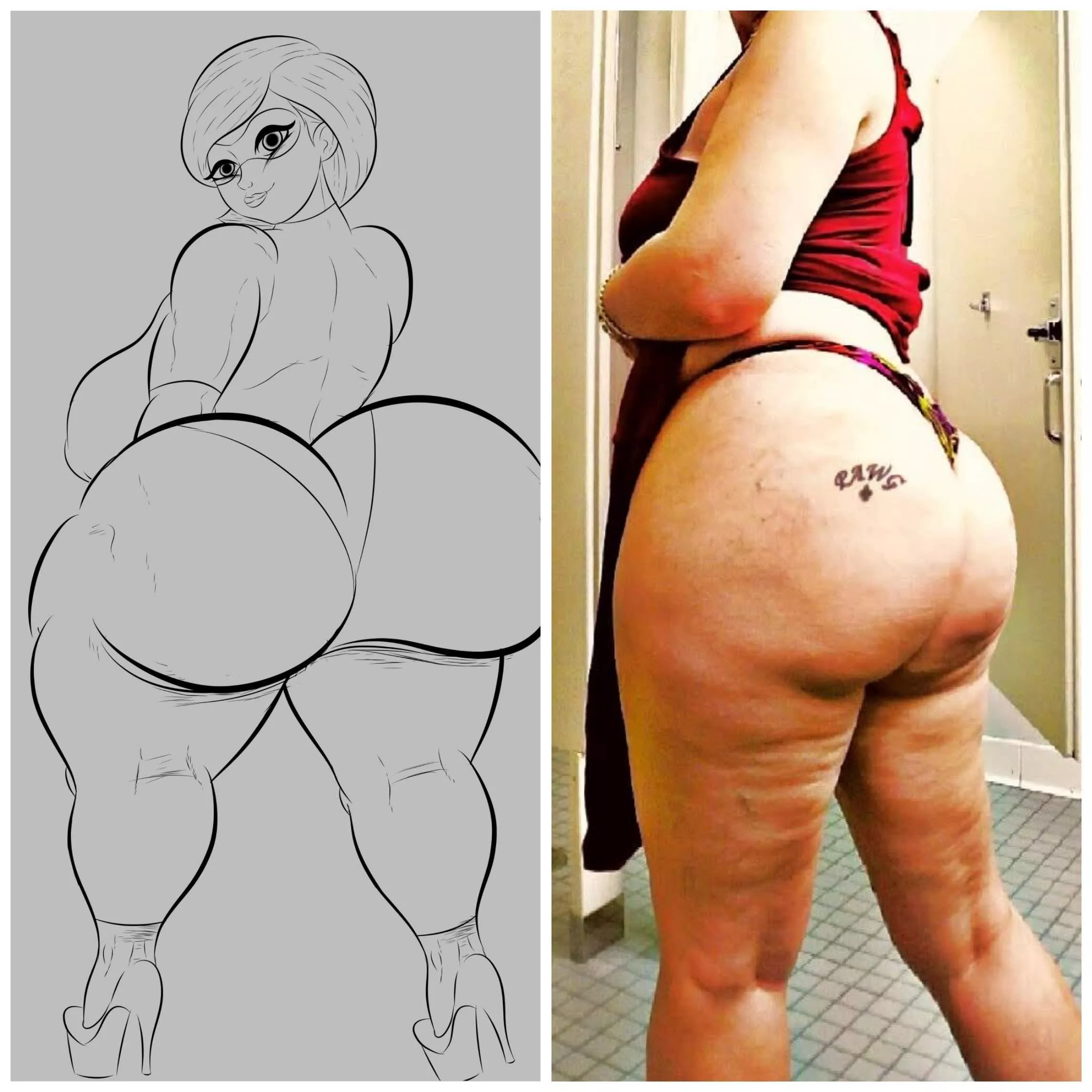 2017...squats and cornbread for a mid-40s mom/grandmother ♠️❄️🍒 posted by Pawggilf100