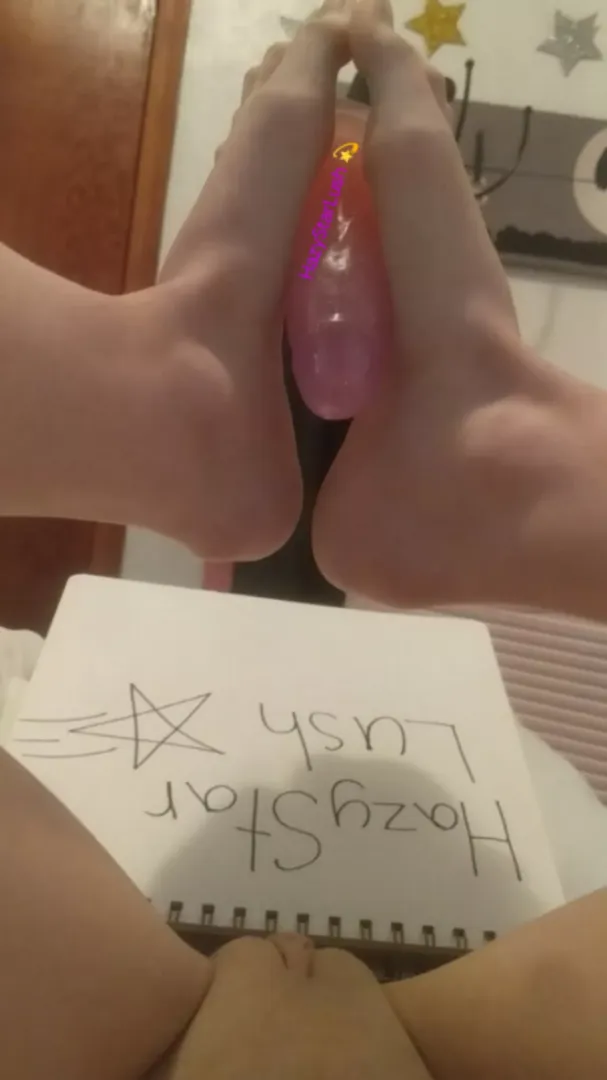 21F 99lb Virgin- I kinda have long feet sorry?😅 by HazyStarLush