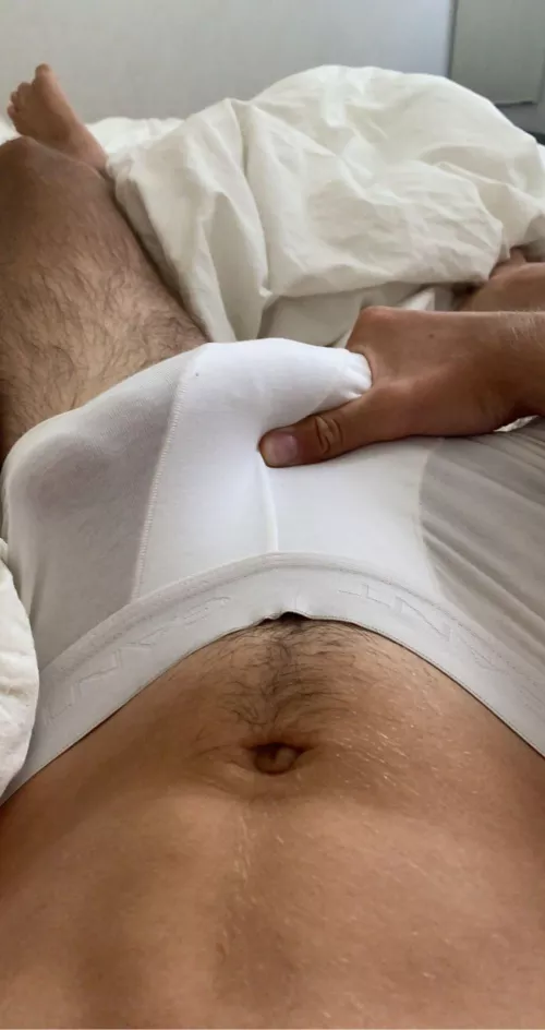 [22] White Gant boxers briefs! by norwegic