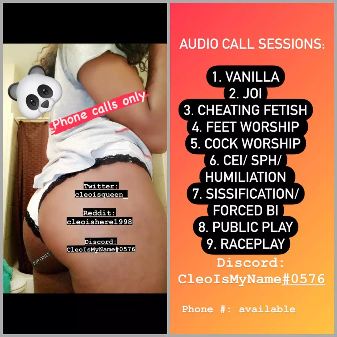 23 ebony (f4m) Angelic voice & 100% discreet. available now for phone sex. Fetish friendly 🤤 Details in bio posted by Cleoishere1998