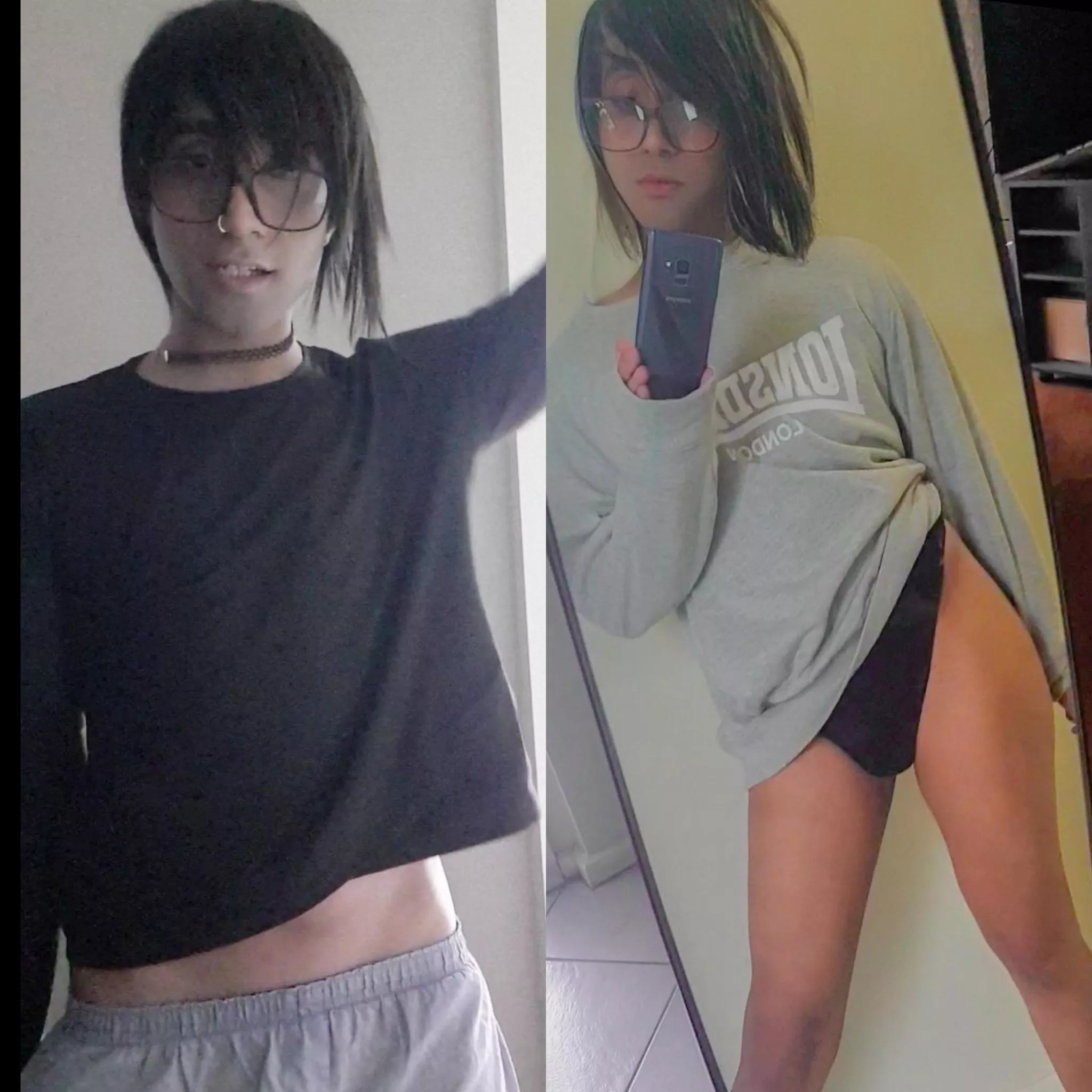 24 jap/thai :) pics are 1 year apart. On hormone therapy and feeling good posted by timtammy1