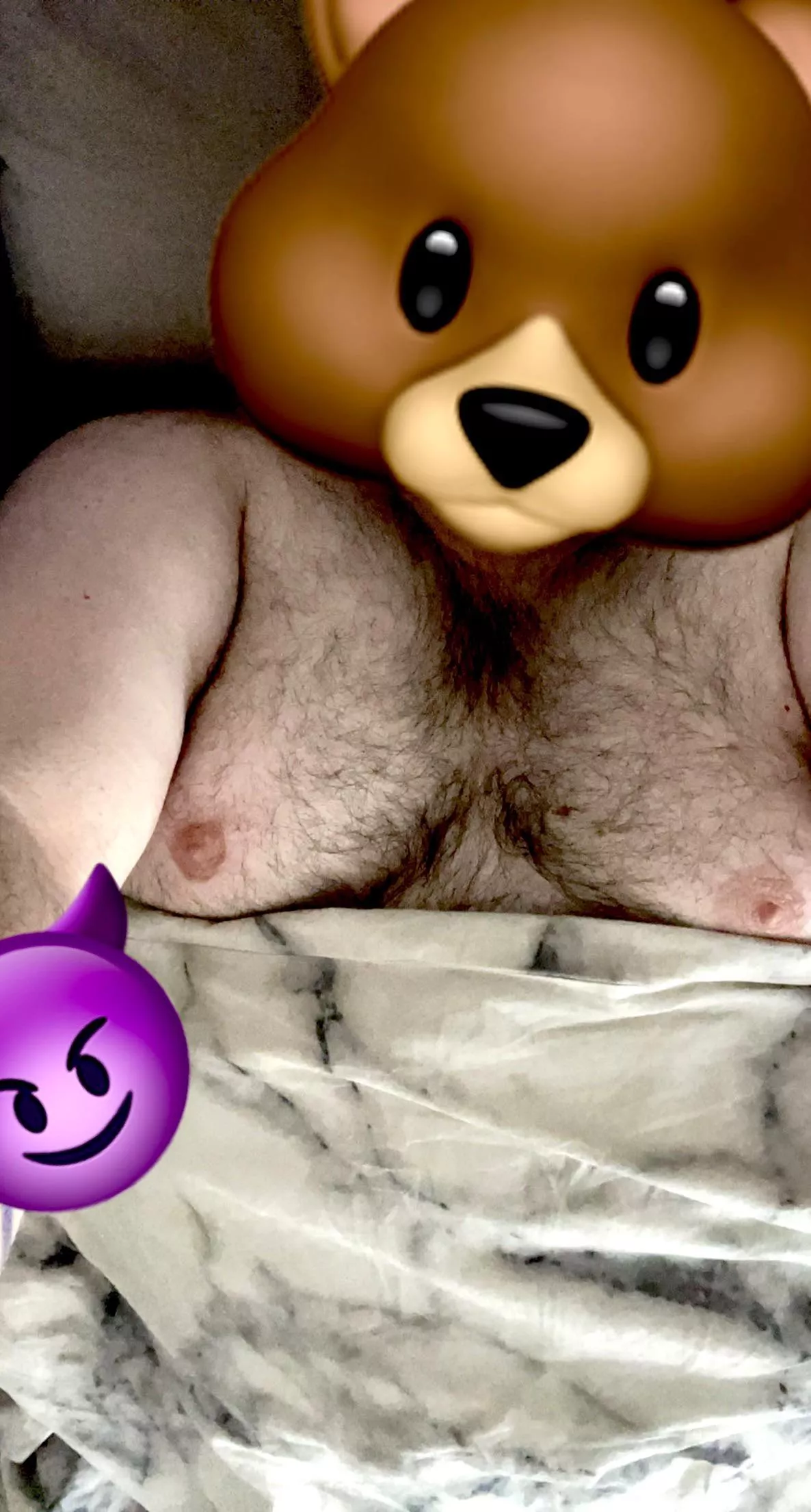 27M - Gay hairy chub, with big tits. Kinky ✅ DMs Open ✅💬 posted by chubthro