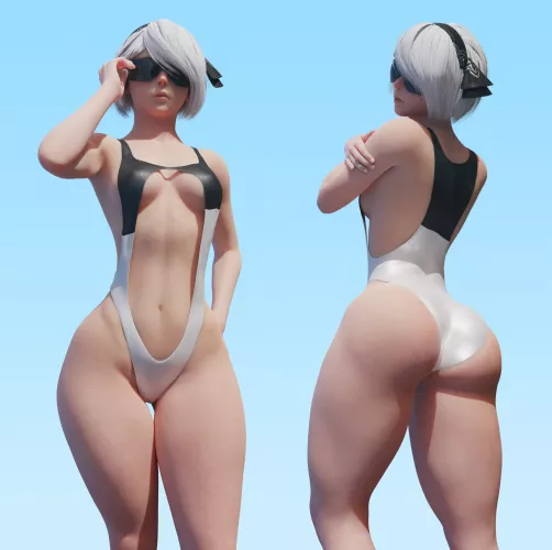 2B (Batesz) [NieR: Automata] by daniel650000