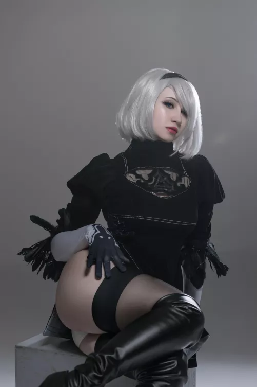2B cosplay by fortuna.ros666 ♥ by No-Olive2