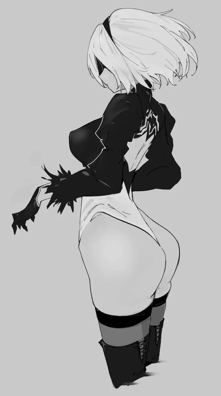 2B [Nier Automata] by (popopogg) posted by Faoovo