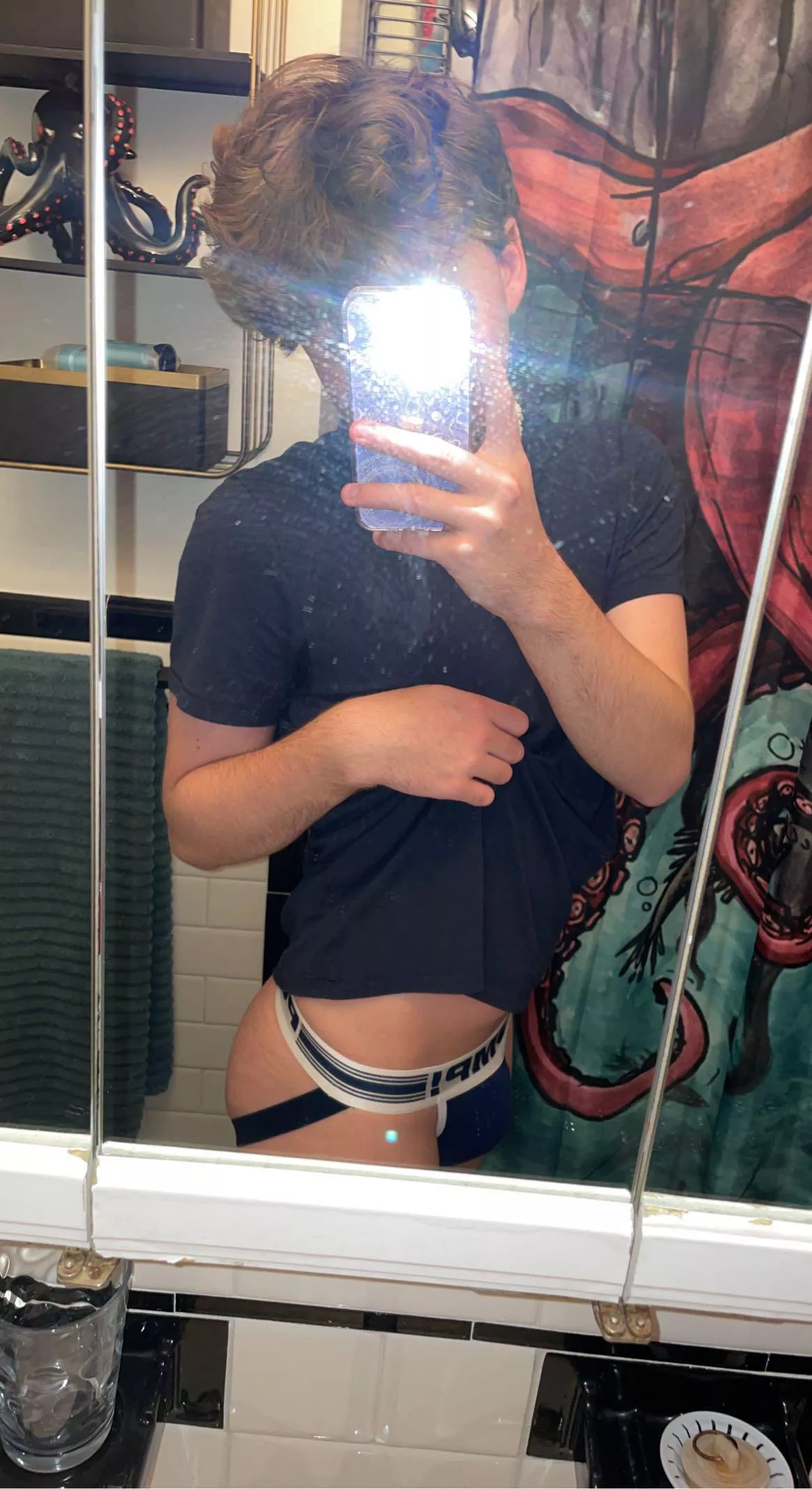 2nd time wearing this and wore it to school the first time cause I felt a little daring and didn’t regret it. posted by Haytwink