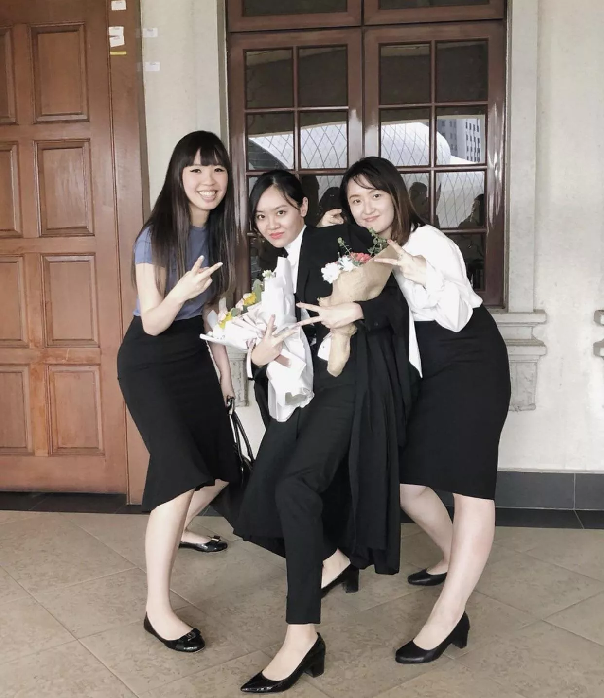 3 Asian lawyers posted by panties_fiend