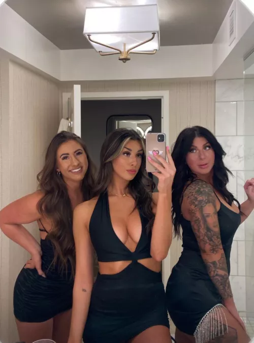 3 Black Dresses by Theyounggetstronger