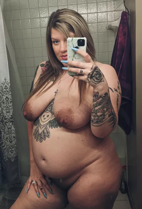 34 weeks and feeling 🥵💦✨ by tittieswmilk