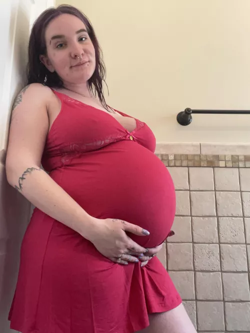 34 weeks 🤍 & finally lactating by OrianMayan