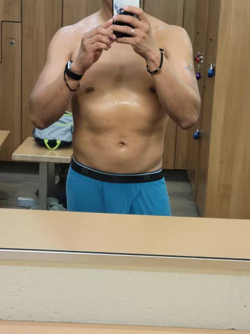 35 [M] sweaty after the sauna by Impossible_Body3577