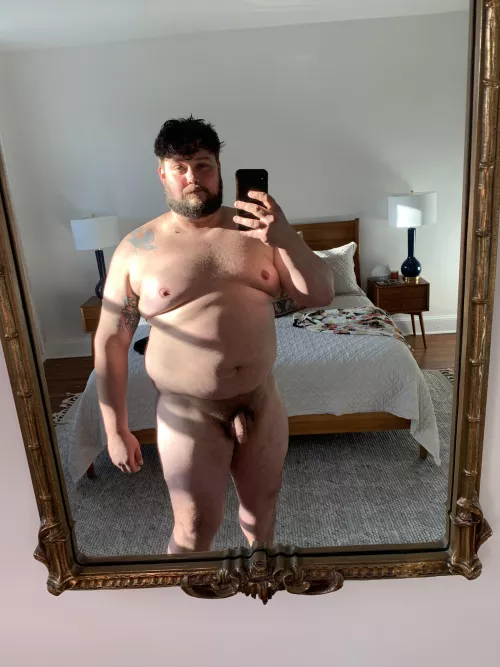(36) (m) 6’2 335lbs Got my first hate message on Reddit. “No one wants to see your bulging gut.”🖕 by chubbyhubby28