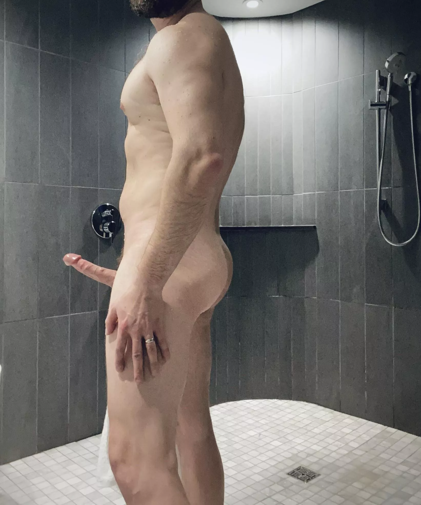 [37] 1. I turn on shower. 2. Your wife steps in. 3. You watch her get fucked against the wall. Win-win-win, right?? 😃 posted by xxinsatiab1exx