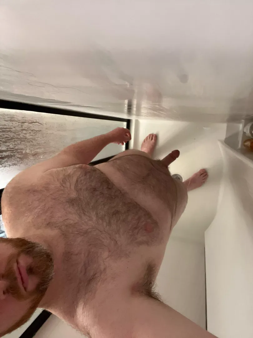 (38) long day of work needs a long hot shower after. posted by gettingoffonSnap