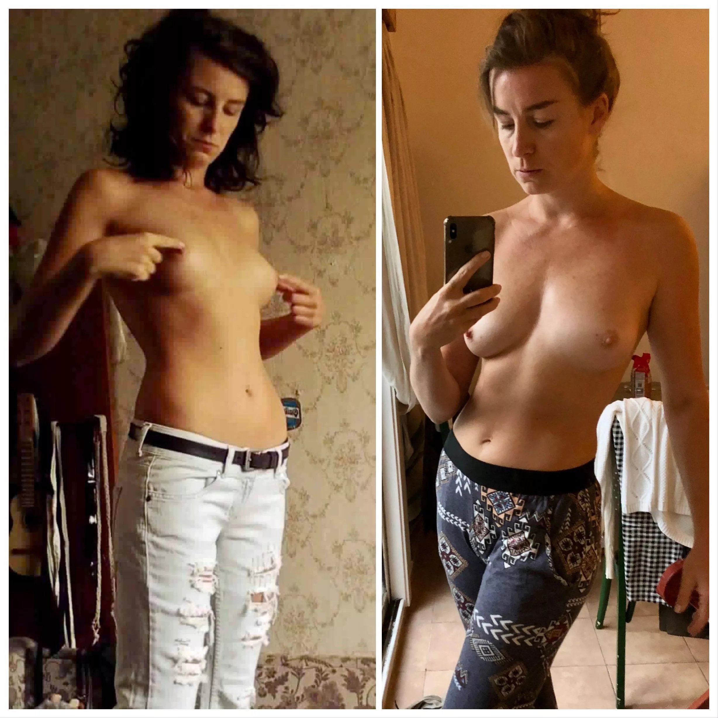 [39F] How it started / How it’s going. 15 years apart! posted by BethShowEver