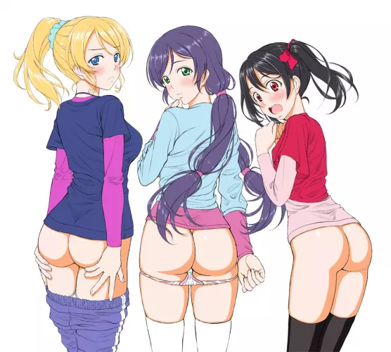 3rd year asses by AnimeChan39