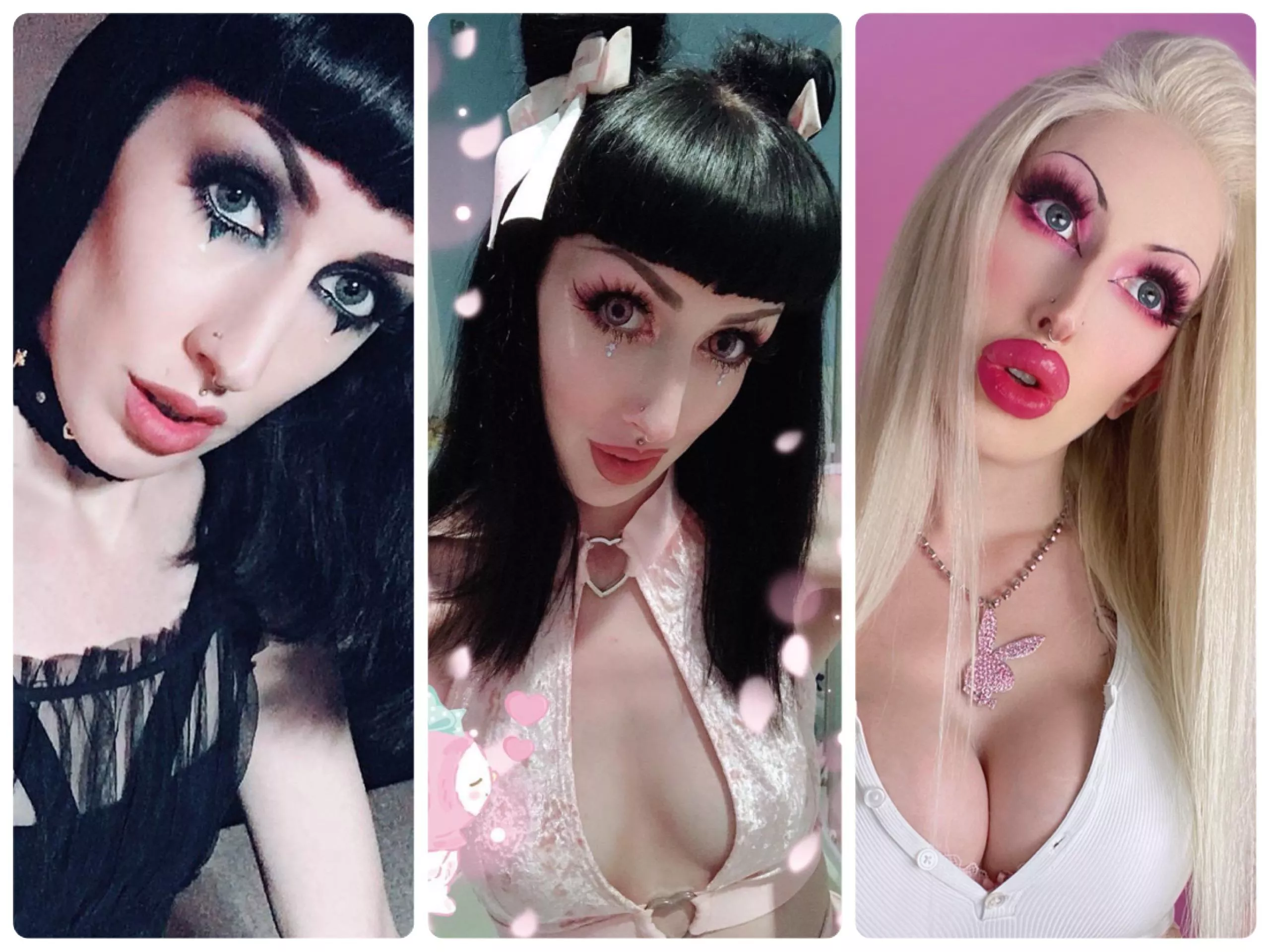 4 years, 3 years and a recent pic! posted by babygirl_lune