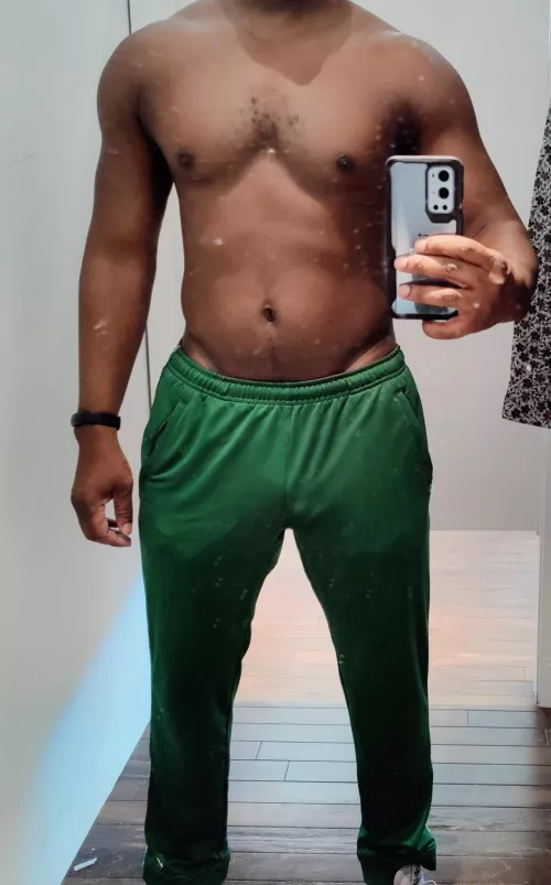 43-dirty mirror in dressing room selfie by justlooking336