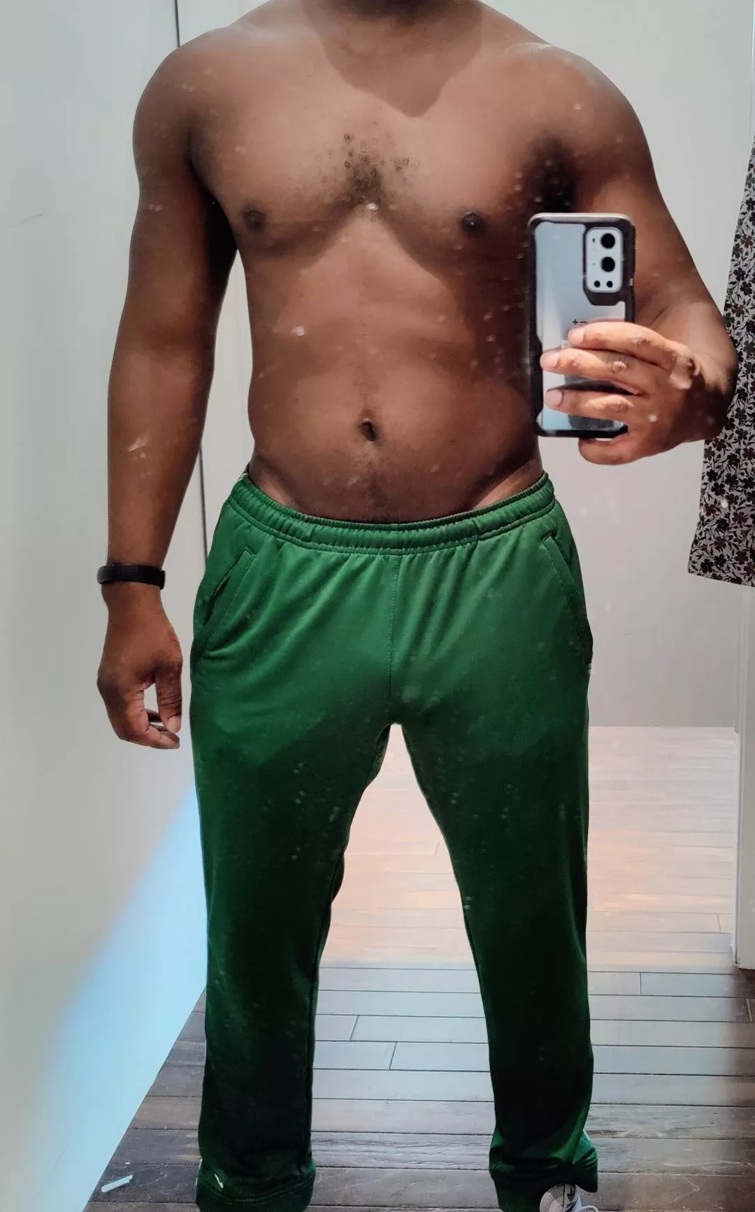 43-dirty mirror in dressing room selfie posted by justlooking336