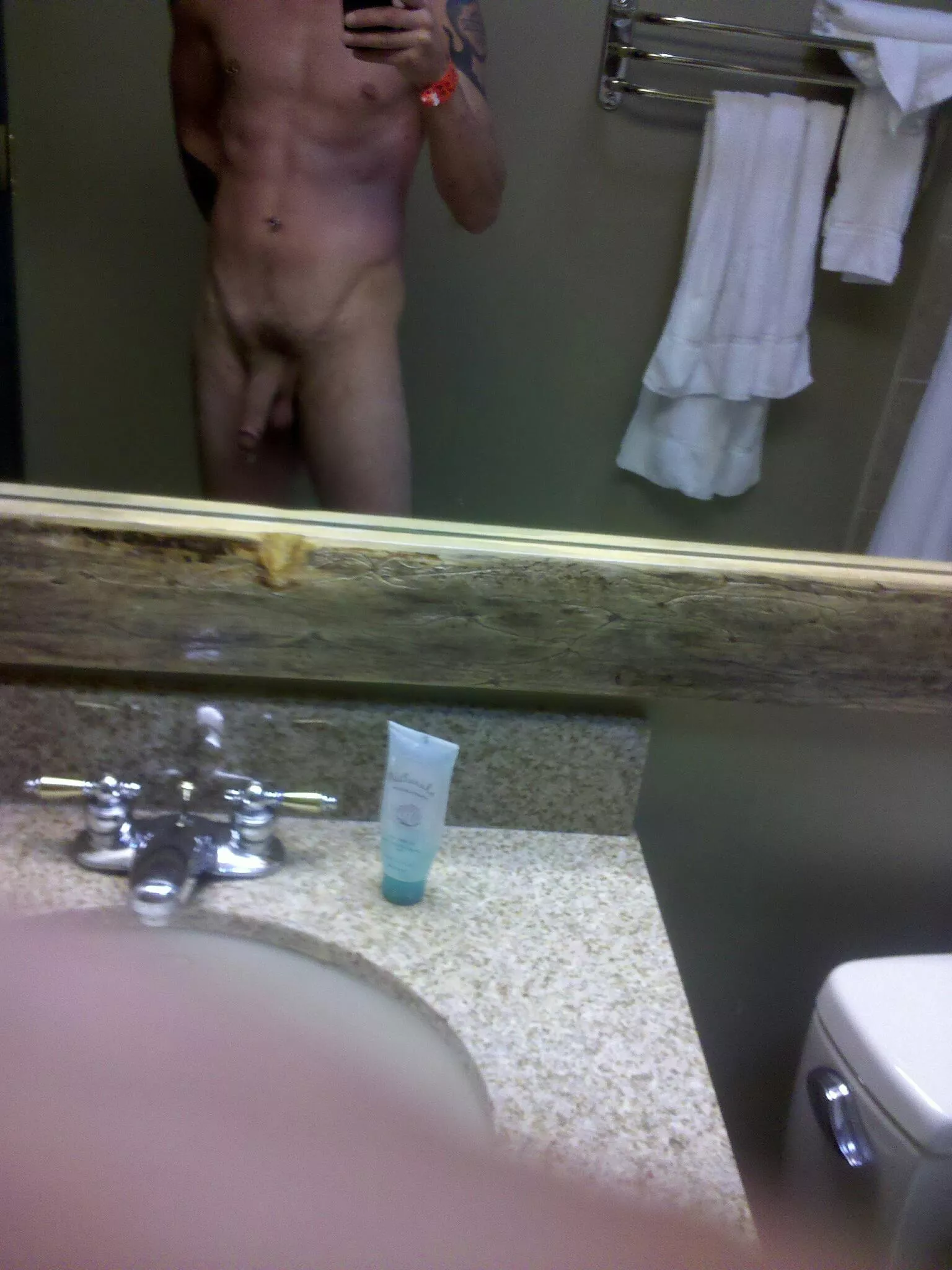 46 M. Tattooed and heavy handed. posted by PrinceAli111