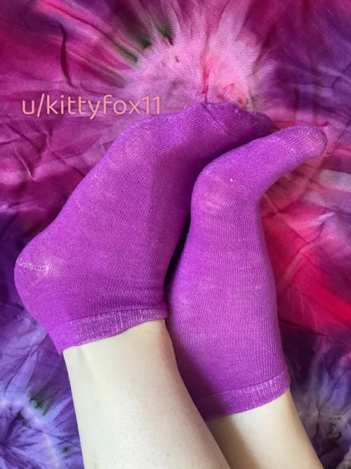 5 day wear! Stinky cotton ankle socks 💕🧦 by kittyfox11