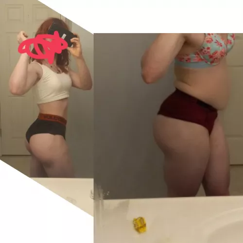 5 months of college. by exfitgirl12