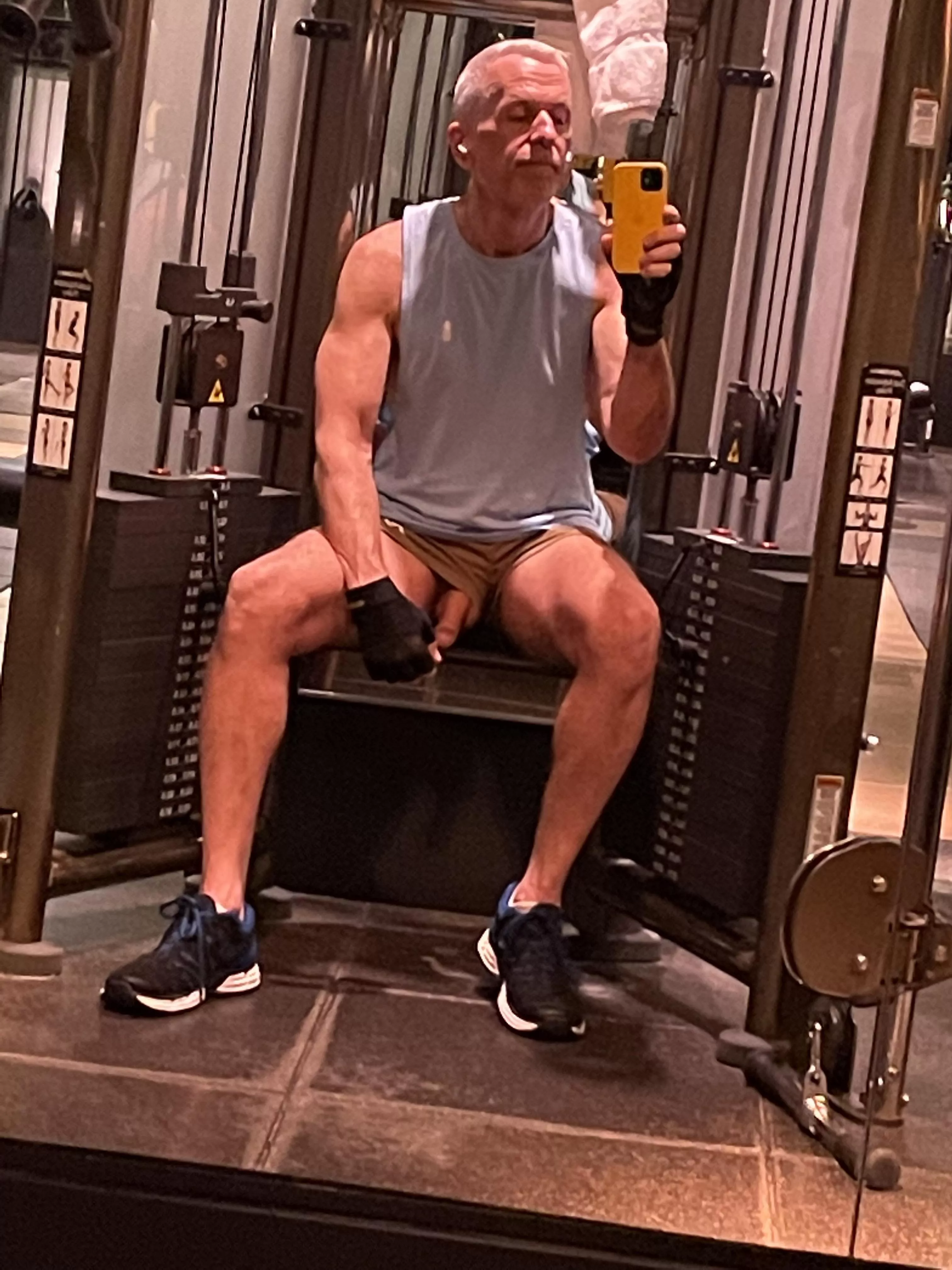 58 think I need bigger gym shorts posted by GayHotDaddyNYC