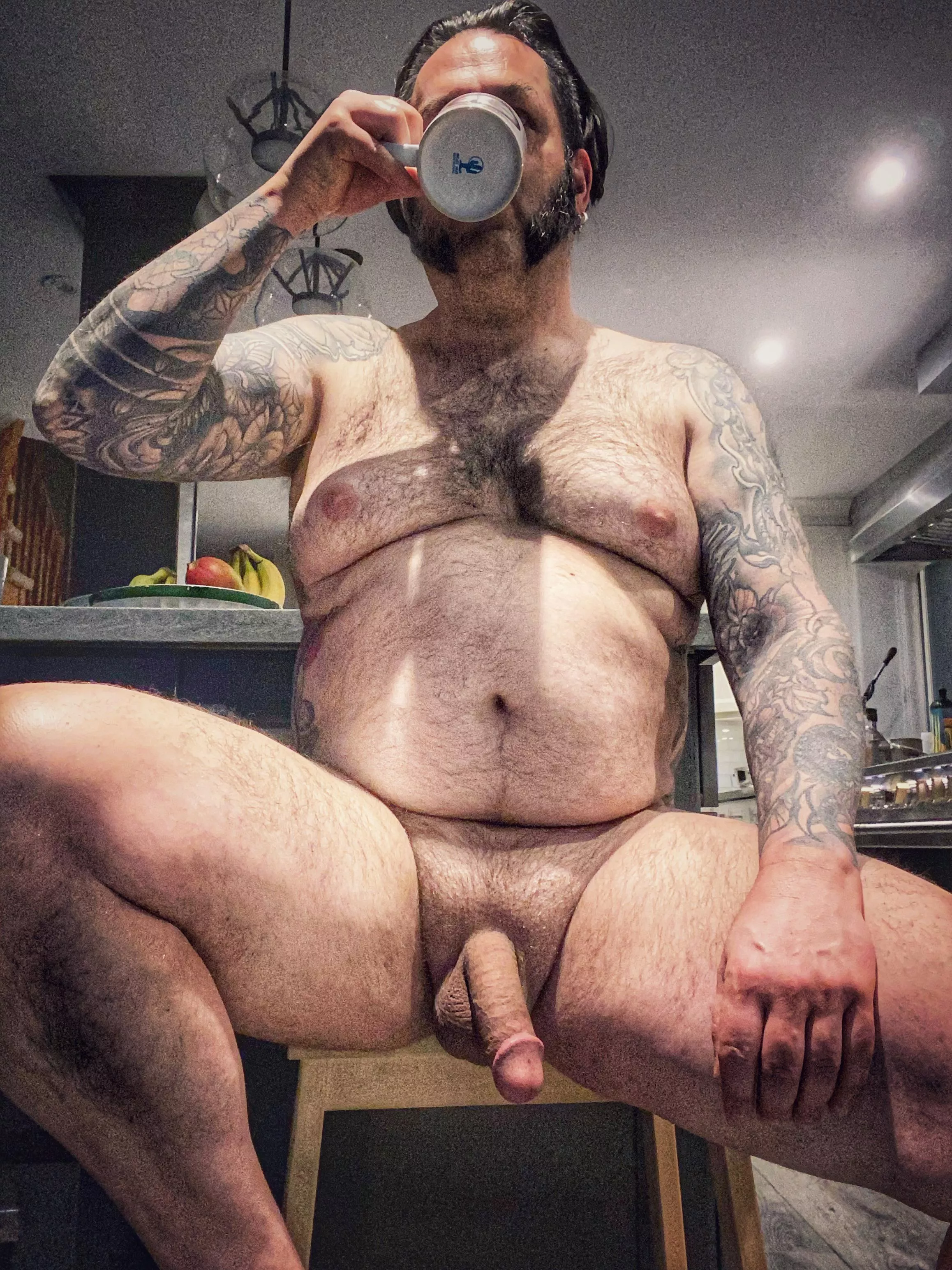 5am and downing the first cup of joe [m] posted by MrDarcyMeetsMrGray