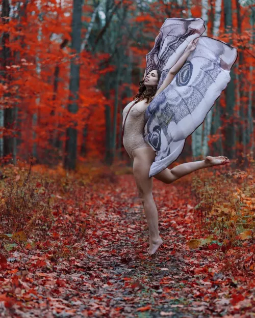 6’1 moth in the woods [f] by modeladventurer