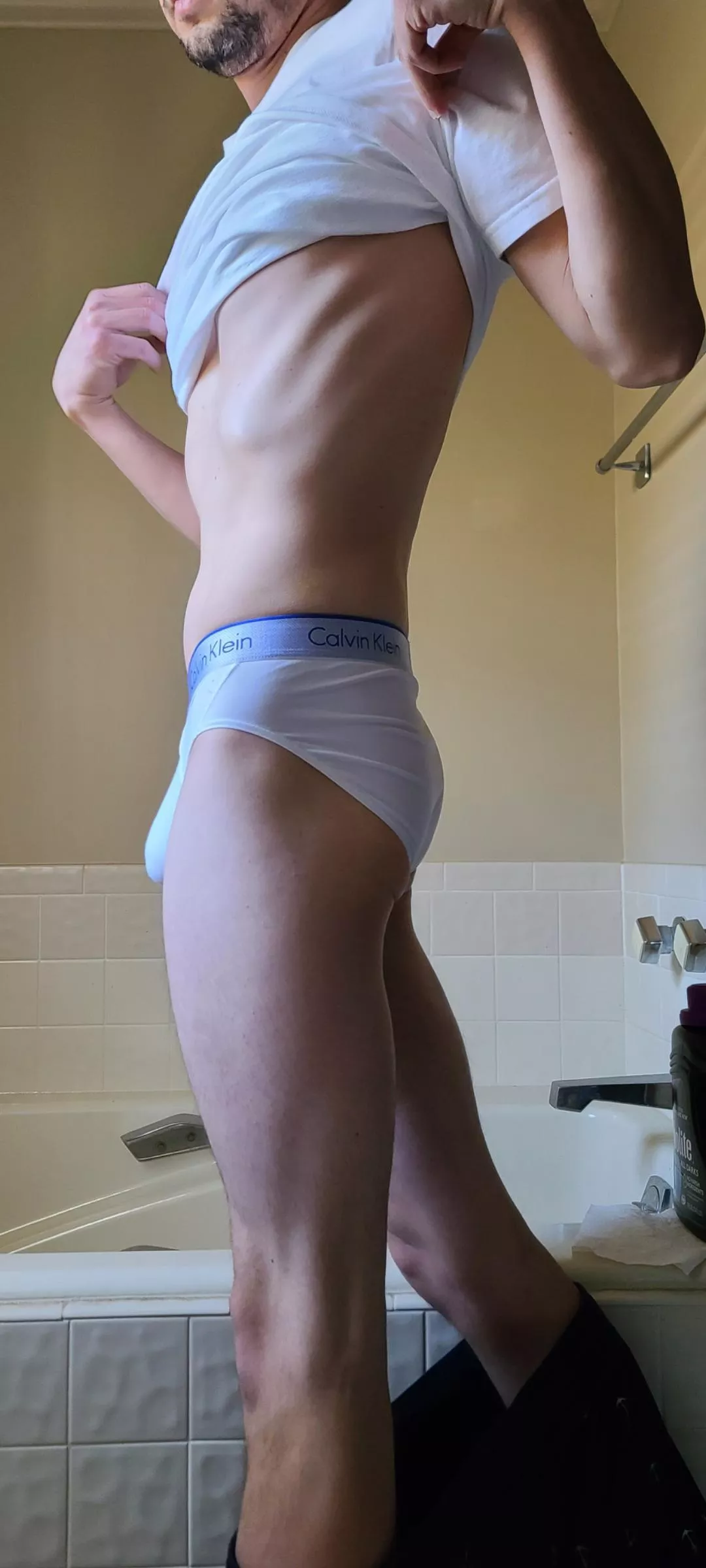 6'3 looks better in briefs posted by Katchiicy