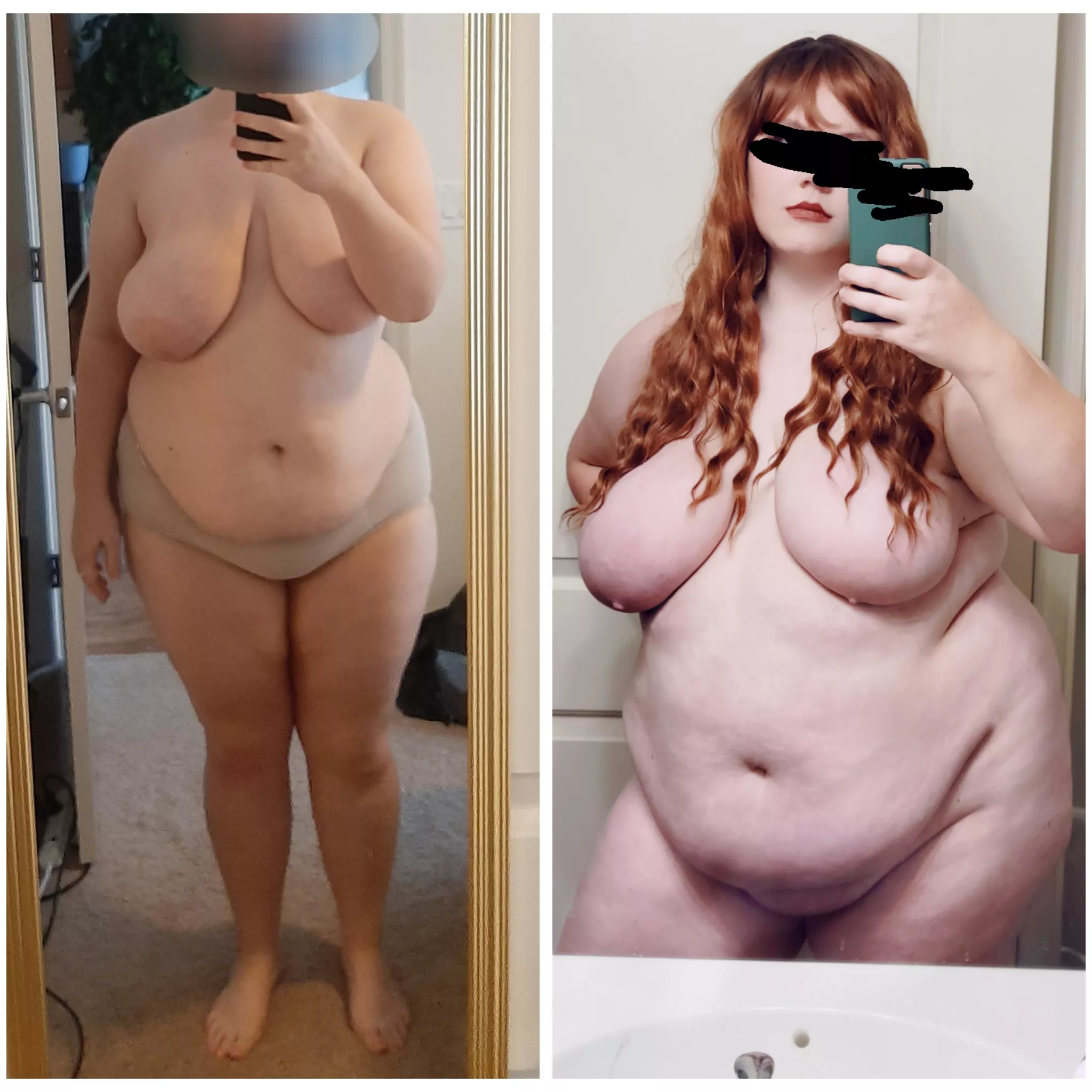 75lbs+ since 2020 posted by thickwhitekittycaat