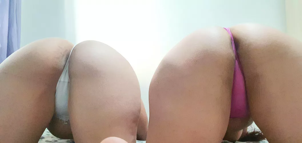 A beautiful close-up of my Butt and my daughter together!! by HotWifeBiaMilf