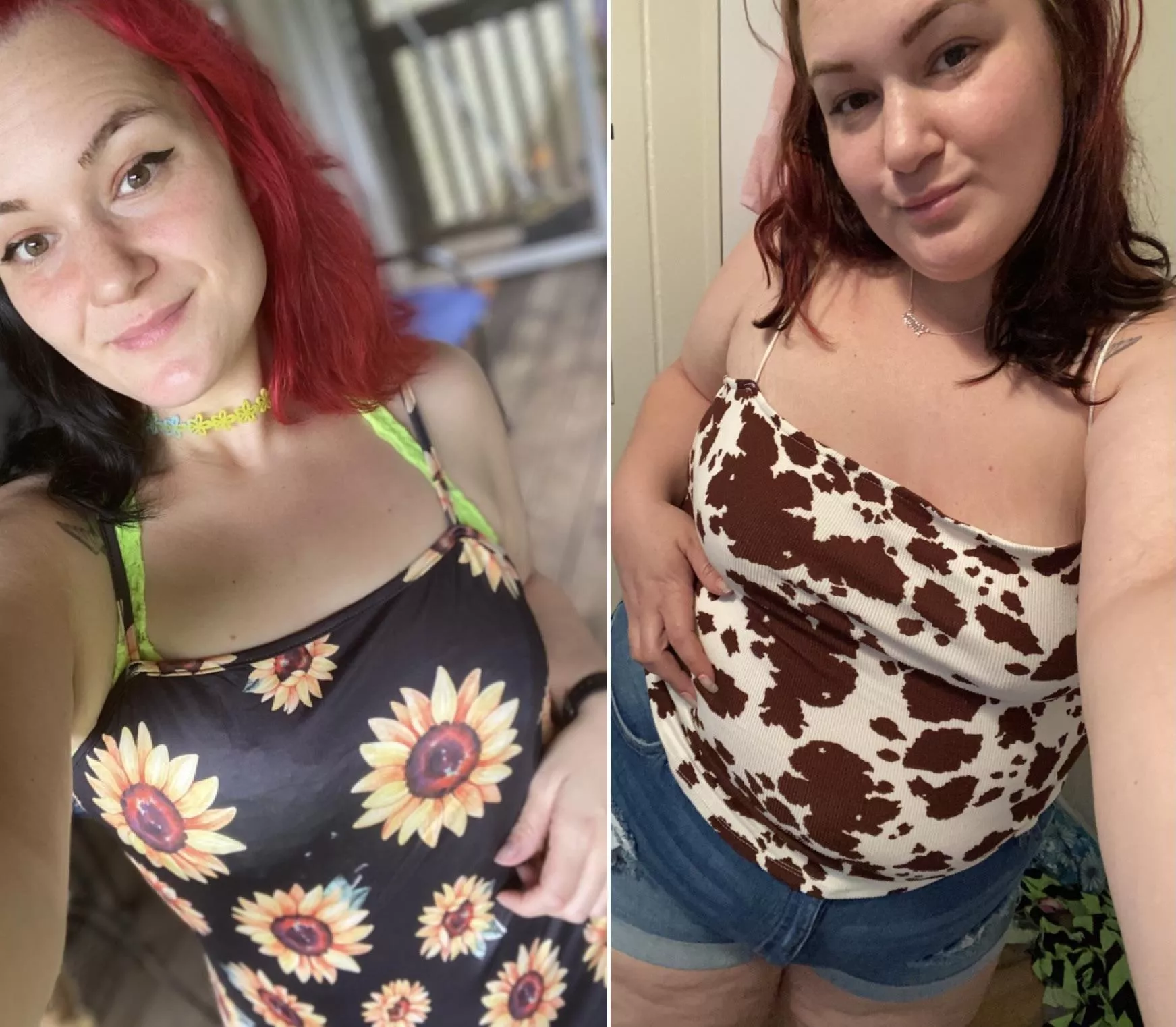 ✨a before and after selfie edition✨ posted by NannyNarwhal