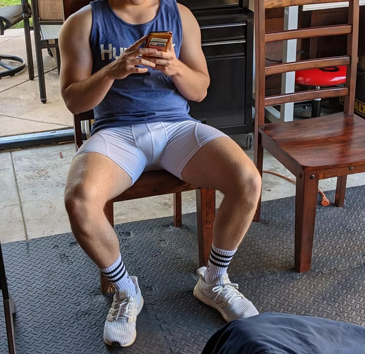 A bit distracted posted by eyank