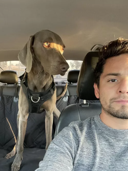 A boy and his dog 🐶 by Justsignin67