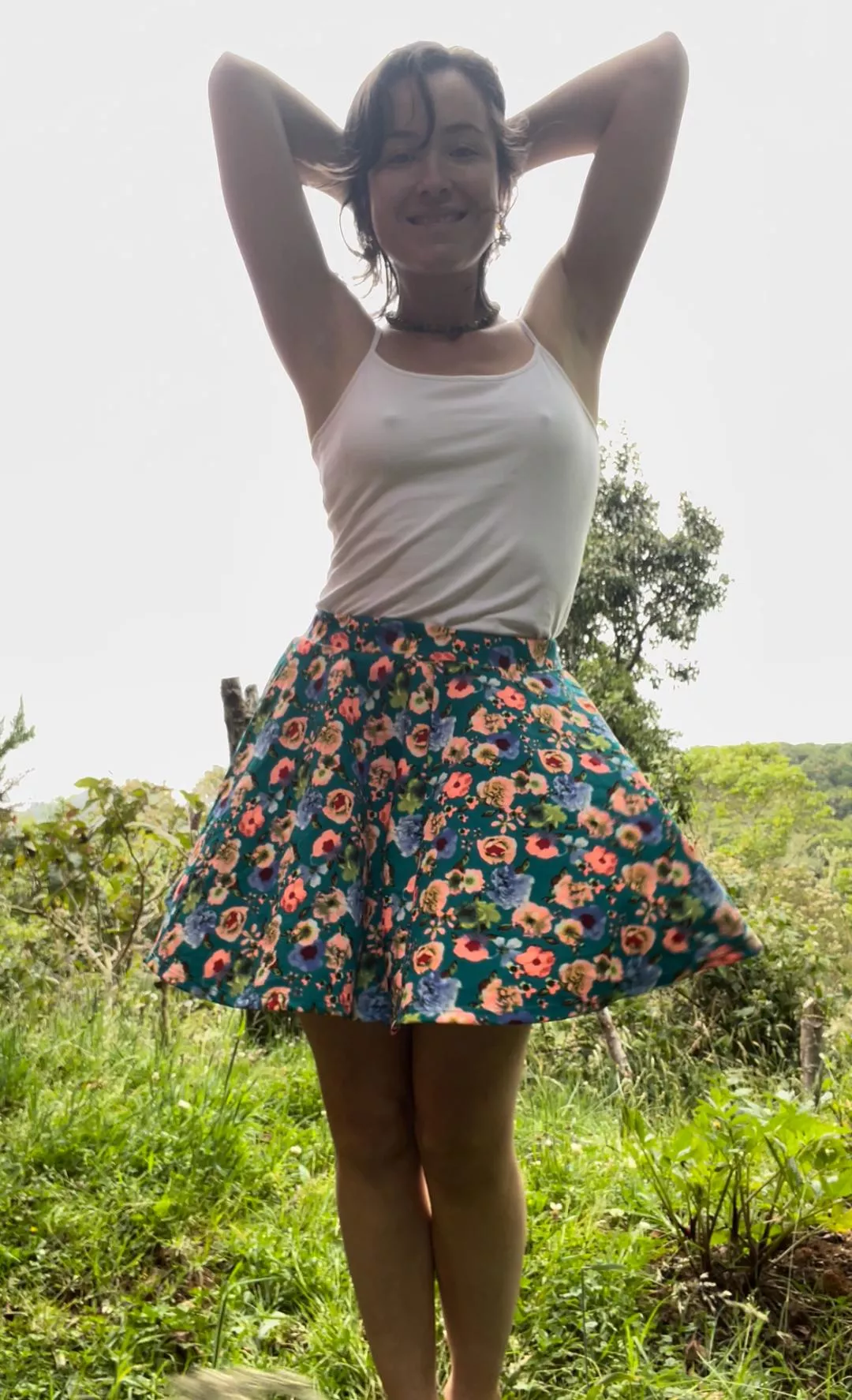 A braless spring look posted by SelenaKyle94